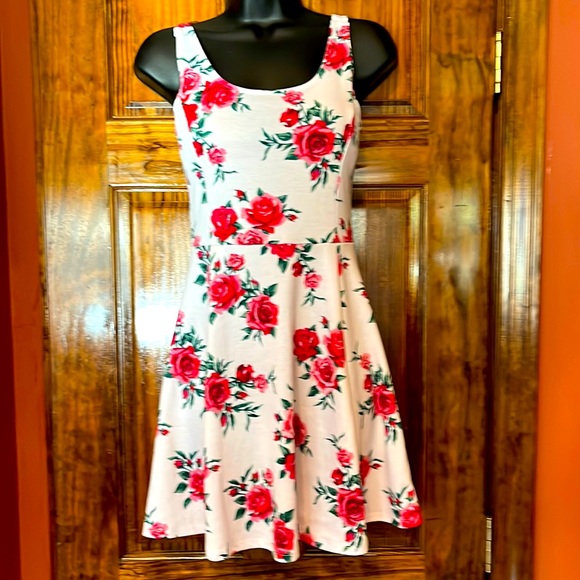 Summer Floral Tank Dress - Picture 1 of 6